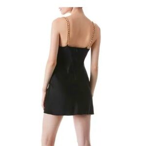 Alice + Olivia Harmony Chain strap dress